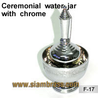 Ceremonial  water  jar  with  chrome
