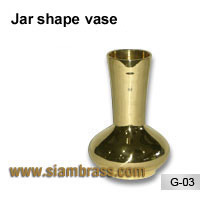 Jar shaped vase