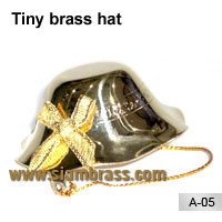 Tiny brass hat