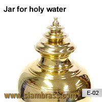 Jar for holy water